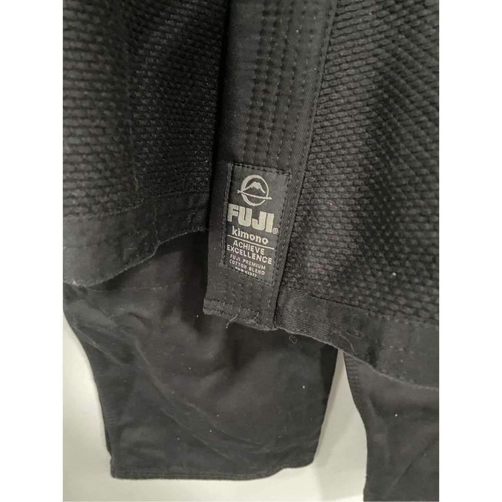 Fuji Sports All Around Mens A3 Brazilian Jiu Jitsu Gi Black Uniform - Picture 7 of 11